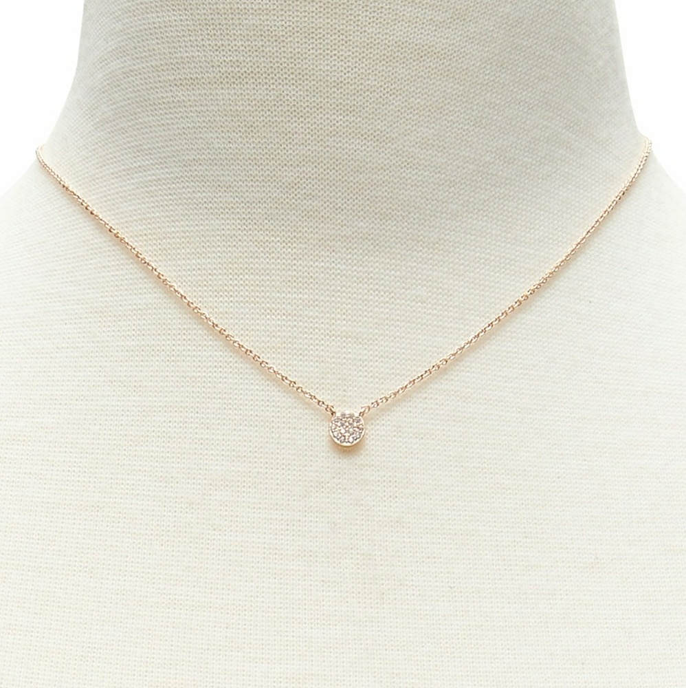 SOLD NWT Banana Republic Rose Gold Pendant